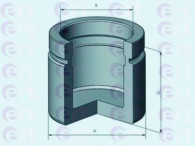 Piston, etrier frana SKODA RAPID Spaceback (NH1) (2012 - 2016) ERT 151125-C piesa NOUA