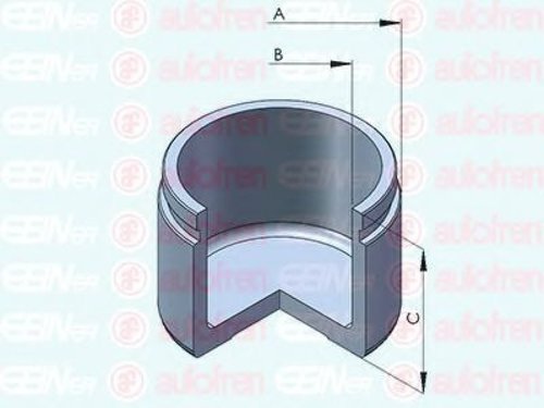 Piston, etrier frana TOYOTA AVENSIS Liftback (T22) (1997 - 2003) AUTOFREN SEINSA D025350 piesa NOUA