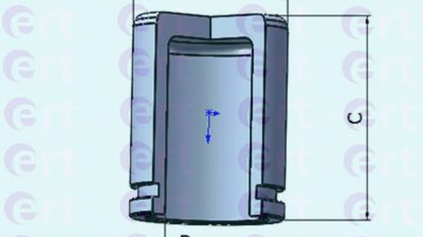 Piston, etrier frana TOYOTA RAV 4 II (CLA2, XA2, ZCA2, ACA2) (2000 - 2005) ERT 151101-C piesa NOUA