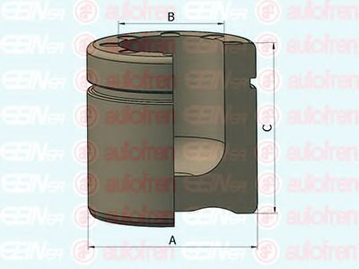 Piston, etrier frana TOYOTA YARIS (P13) (2010 - 2016) AUTOFREN SEINSA D025242 piesa NOUA
