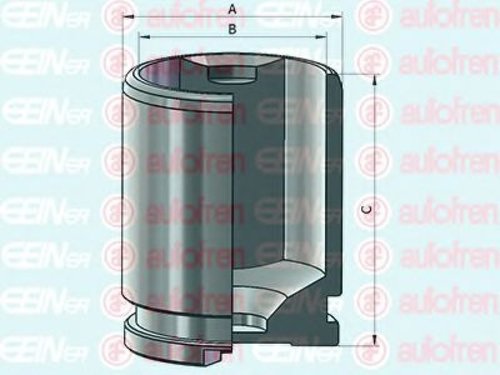 Piston, etrier frana VOLVO V60 (2010 - 2016) AUTOFREN SEINSA D025541 piesa NOUA