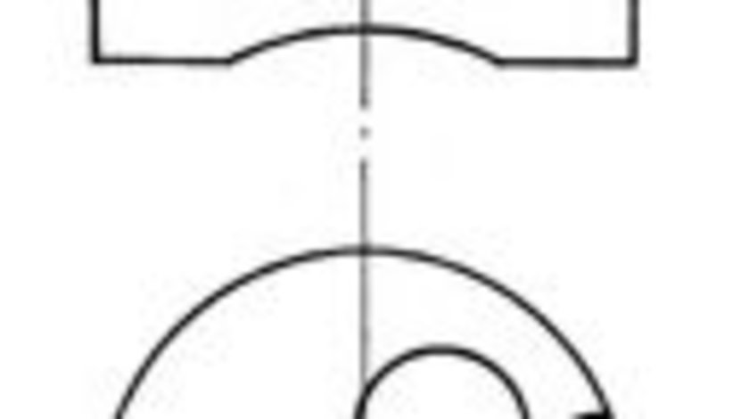 Piston FORD COURIER (J3, J5) (1996 - 2016) KOLBENSCHMIDT 91780620 piesa NOUA