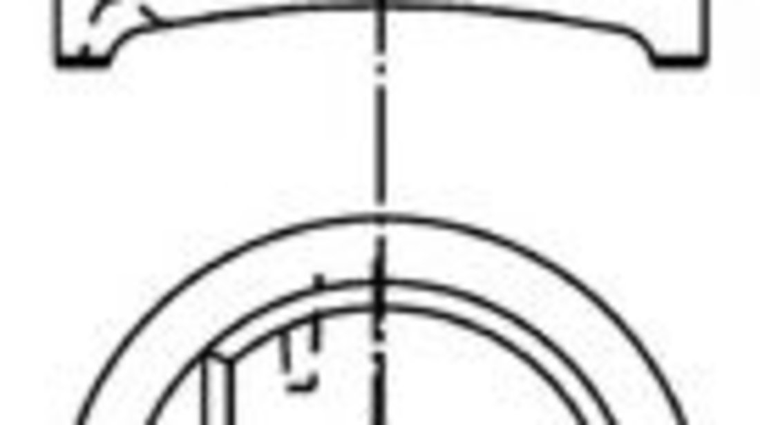 Piston FORD MONDEO II Limuzina (BFP) (1996 - 2000) KOLBENSCHMIDT 94916610 piesa NOUA