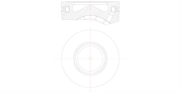 Piston Mahle Original Bmw 081 PI 00105 000