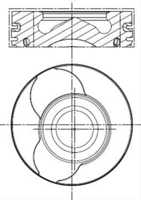 Piston Mahle Original Renault 022 01 00