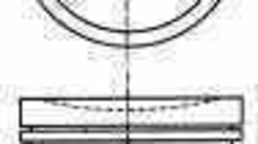 Piston MAZDA 6 Hatchback (GG) NÜRAL 87-423400-00