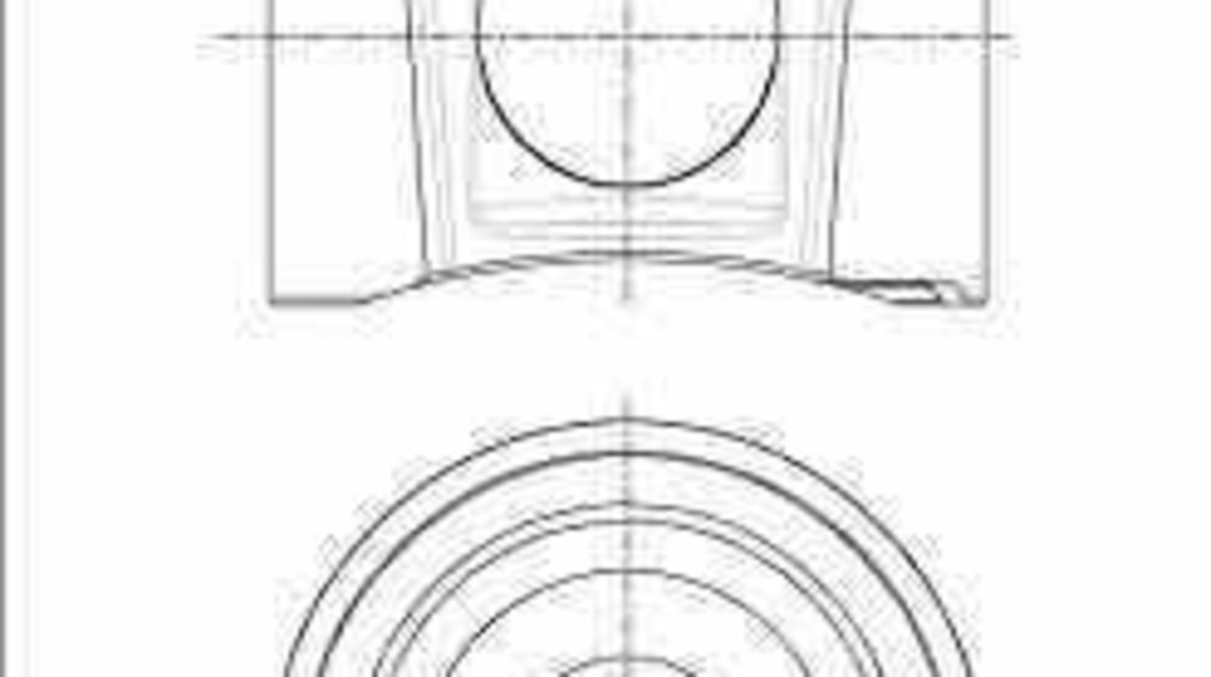 Piston MERCEDES-BENZ AXOR 2 NÜRAL 87-428900-00