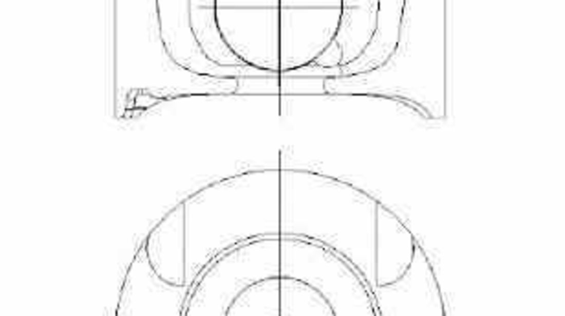 Piston MERCEDES-BENZ E-CLASS cupe C207 NÜRAL 87-427400-20