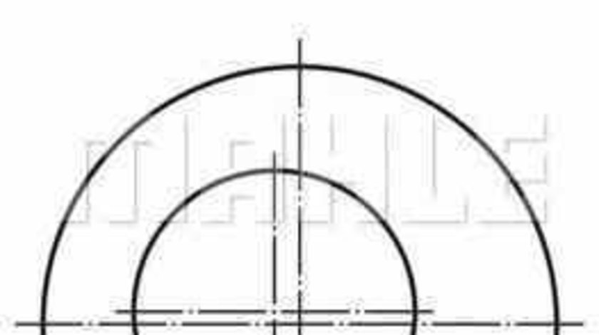 Piston MERCEDES-BENZ O 402 MAHLE ORIGINAL 002 79 20