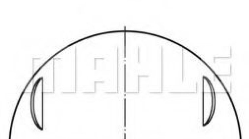 Piston MERCEDES C-CLASS (W204) (2007 - 2014) MAHLE ORIGINAL 005 24 01 piesa NOUA