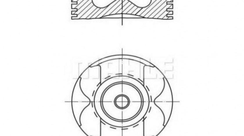 Piston Mercedes E-CLASS (W210) 1995-2003 #2 0045600