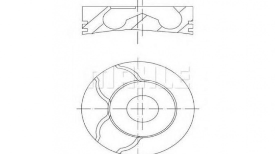 Piston Mercedes G-CLASS (W461) 1990-2016 #2 0010100