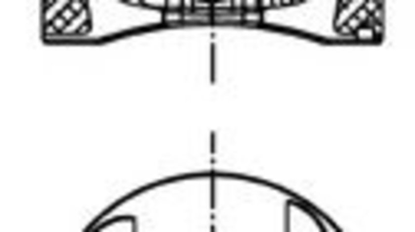 Piston MERCEDES G-CLASS (W463) (1989 - 2016) KOLBENSCHMIDT 40095630 piesa NOUA