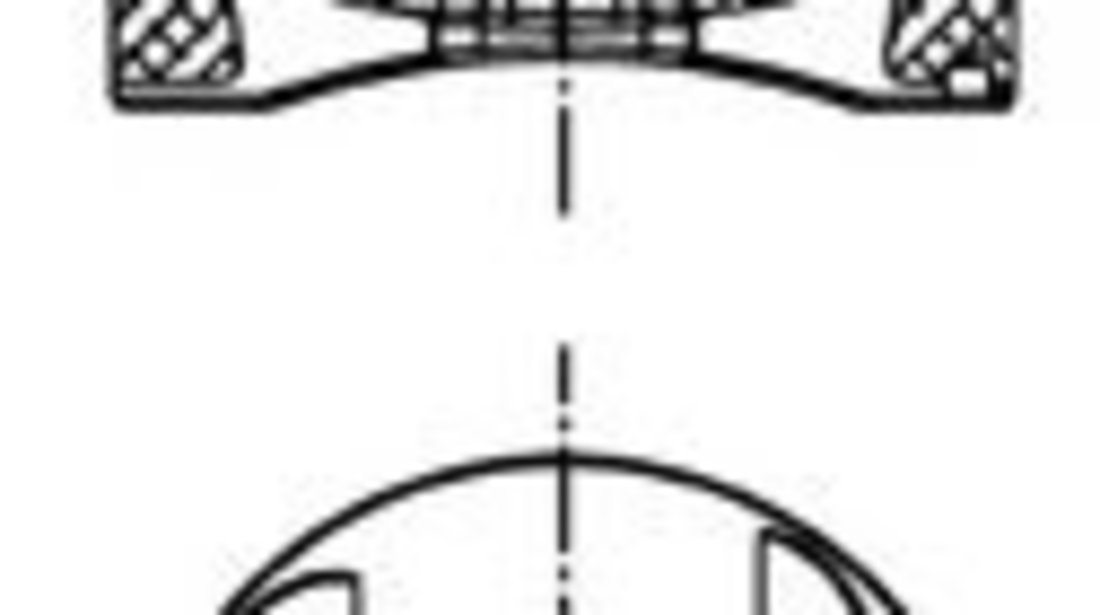 Piston MERCEDES R-CLASS (W251, V251) (2006 - 2016) KOLBENSCHMIDT 40095630 piesa NOUA
