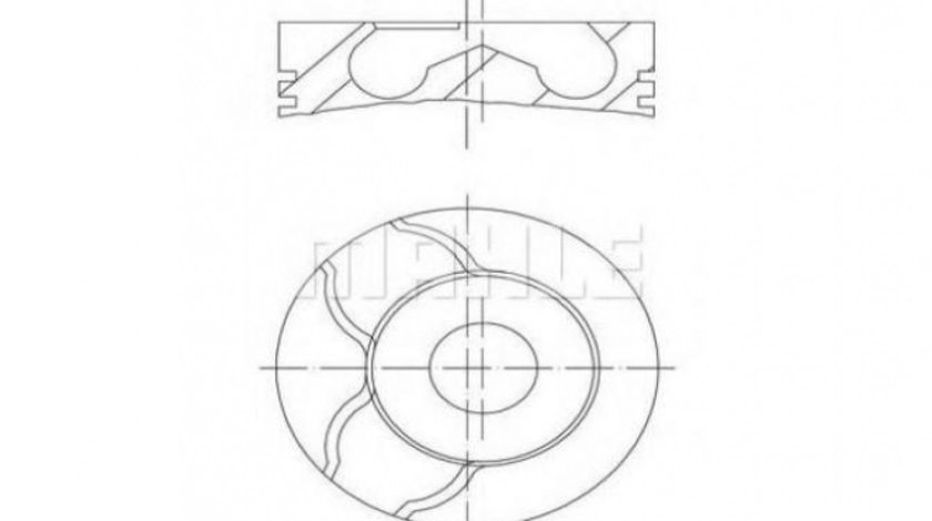 Piston Mercedes SPRINTER 2-t bus (901, 902) 1995-2006 #2 0010100