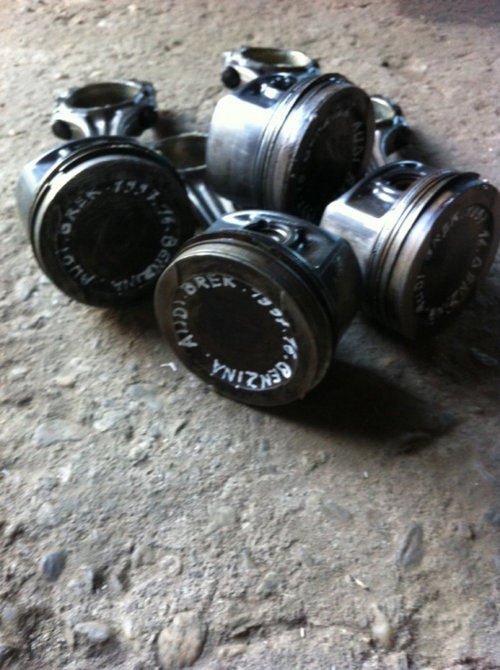 Piston motor Audi A4 B5 [1994 - 1999] Avant wagon 5-usi 1.6 MT (101 hp) AHL