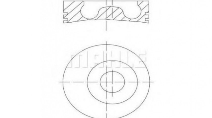 Piston motor Ford FUSION (JU_) 2002-2012 #2 0160200