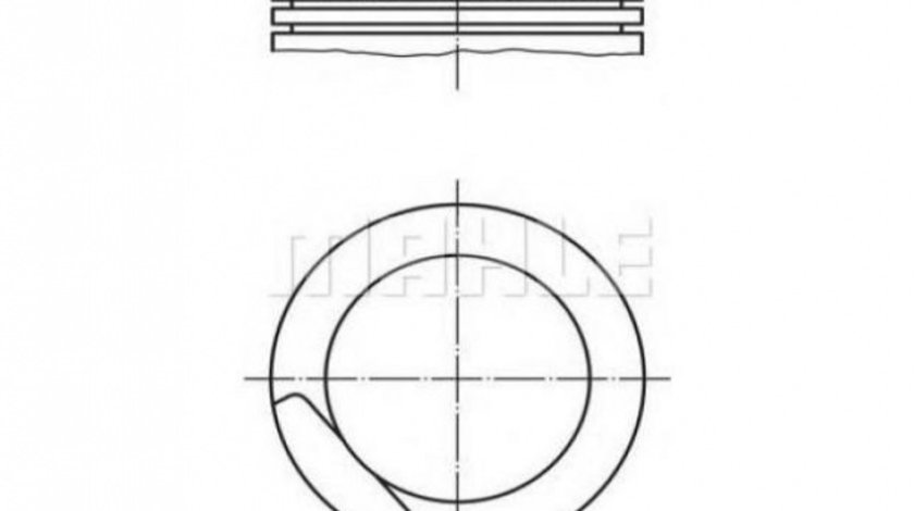 Piston motor Opel VECTRA A hatchback (88_, 89_) 1988-1995 #2 0110800