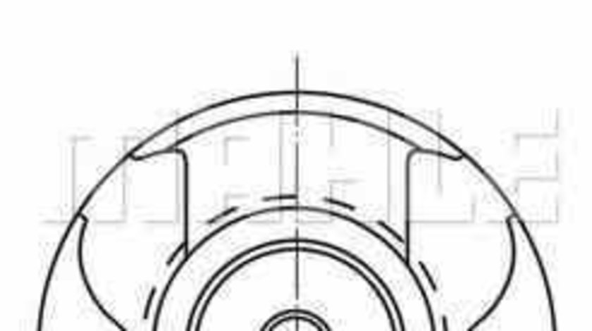 Piston NISSAN INTERSTAR platou / sasiu MAHLE ORIGINAL 022 26 00