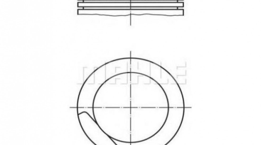 Piston Opel ASTRA F CLASSIC hatchback 1998-2002 #2 0110800