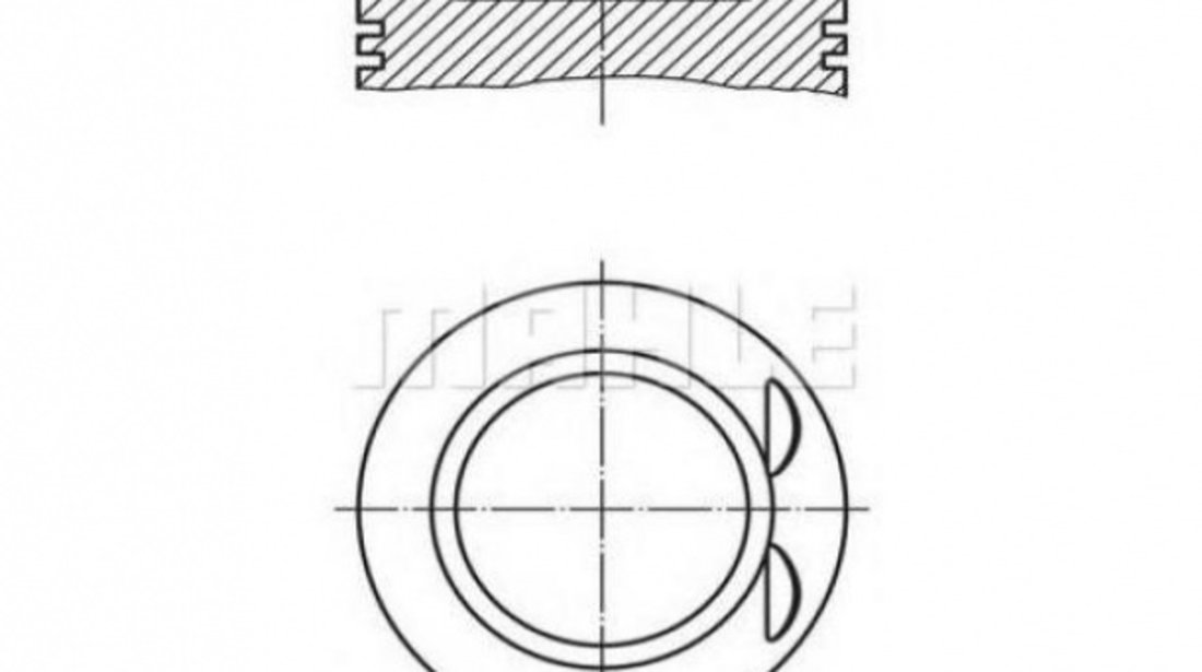 Piston Opel ASTRA F combi (51_, 52_) 1991-1998 #2 0117301