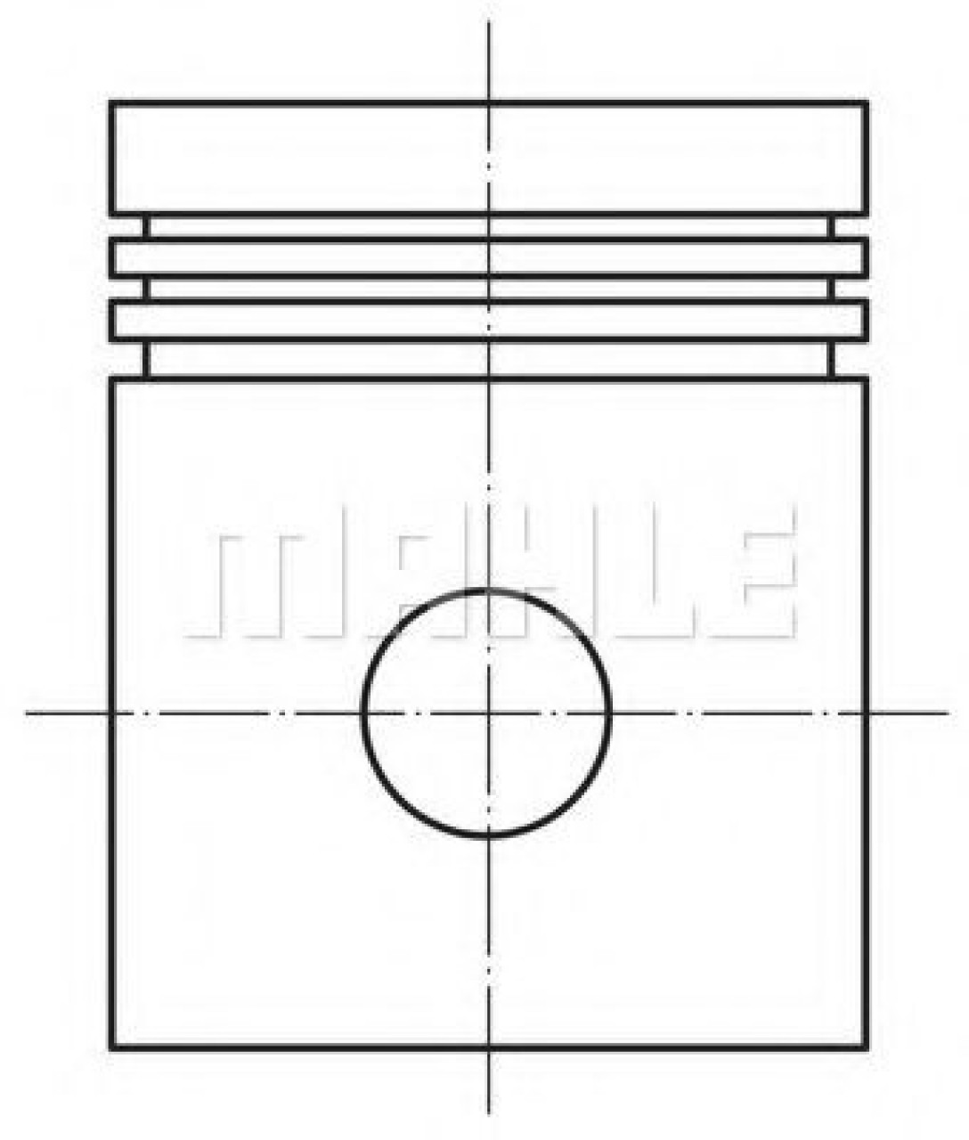 Piston OPEL ASTRA G Cupe (F07) (2000 - 2005) MAHLE ORIGINAL 012 21 03 piesa NOUA