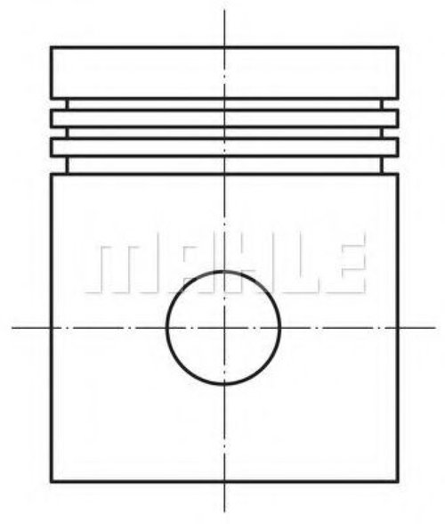 Piston OPEL ASTRA G Hatchback (F48, F08) (1998 - 2009) MAHLE ORIGINAL 012 21 00 piesa NOUA