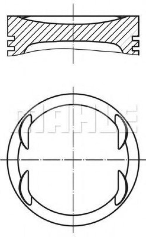 Piston OPEL COMBO Combi (2001 - 2016) MAHLE ORIGINAL 012 19 03 piesa NOUA