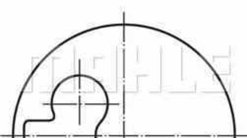 Piston PEUGEOT 405 I 15B MAHLE ORIGINAL 039 73 01