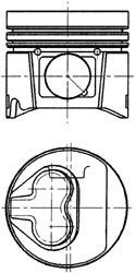 Piston PEUGEOT BOXER bus (230P) (1994 - 2002) KOLBENSCHMIDT 91313710 piesa NOUA