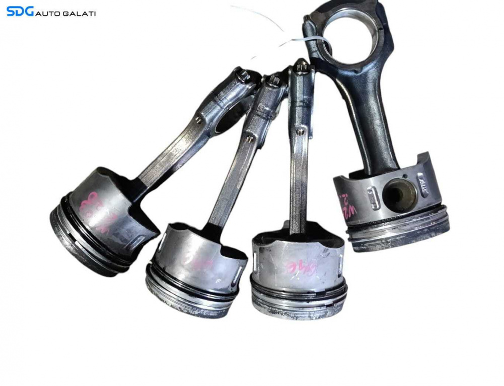 Piston Pistoane Complet cu Biela Nural Mercedes Clasa C Class W203 2.2 CDI 2001 - 2007 [M8855]