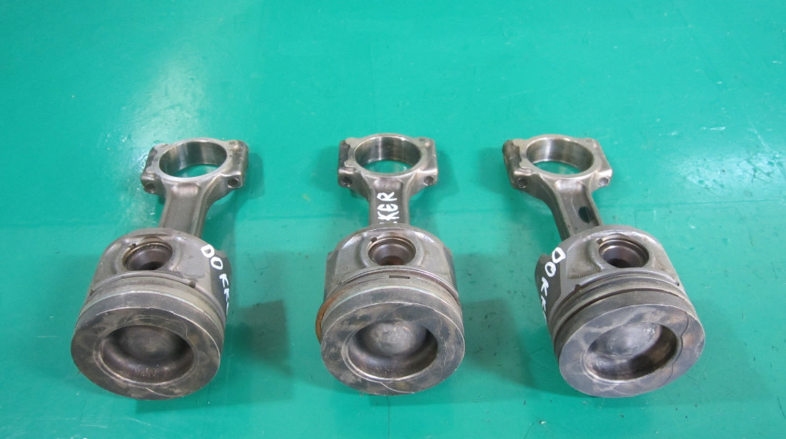 PISTON / PISTOANE CU BIELA DACIA DOKKER 1.5 DCI K9K612 ⭐⭐⭐⭐⭐