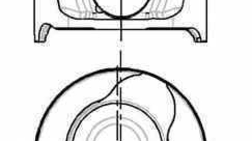 Piston RENAULT GRAND SCÉNIC II JM0/1 NÜRAL 87-123400-20