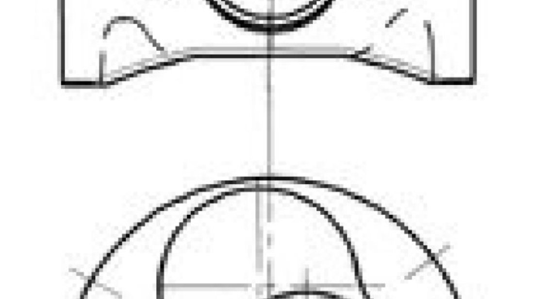 Piston SEAT CORDOBA (6K1, 6K2) (1993 - 1999) KOLBENSCHMIDT 94427700 piesa NOUA