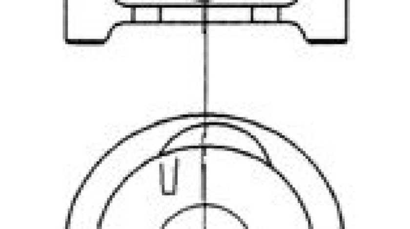 Piston SEAT CORDOBA (6K1, 6K2) (1993 - 1999) KOLBENSCHMIDT 92228600 piesa NOUA