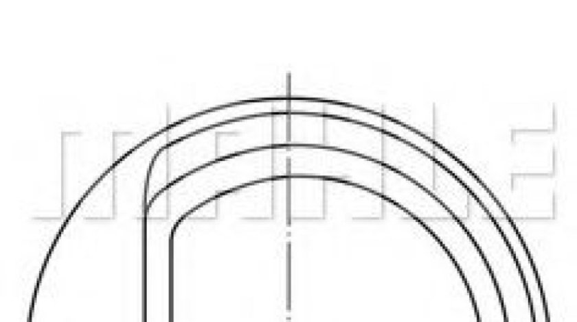 Piston SKODA FABIA I Limuzina (6Y3) (1999 - 2007) MAHLE ORIGINAL 030 71 00 piesa NOUA