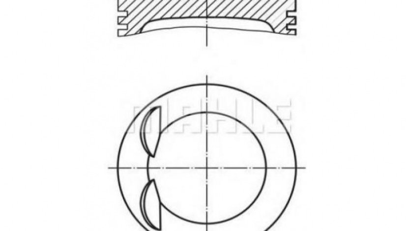 Piston Volkswagen VW GOLF VI Variant (AJ5) 2009-2013 #2 028PI00119000