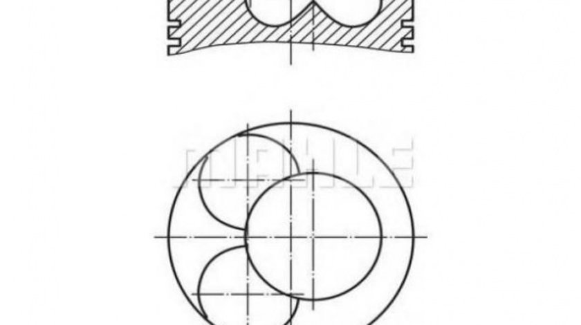 Piston Volkswagen VW PASSAT Variant (3B6) 2000-2005 #2 0280600