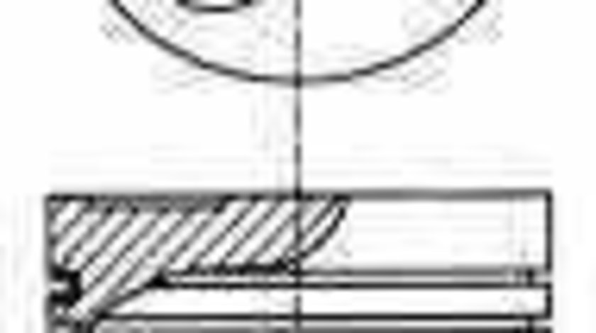 Piston VOLVO 760 704 764 NÜRAL 87-109807-10
