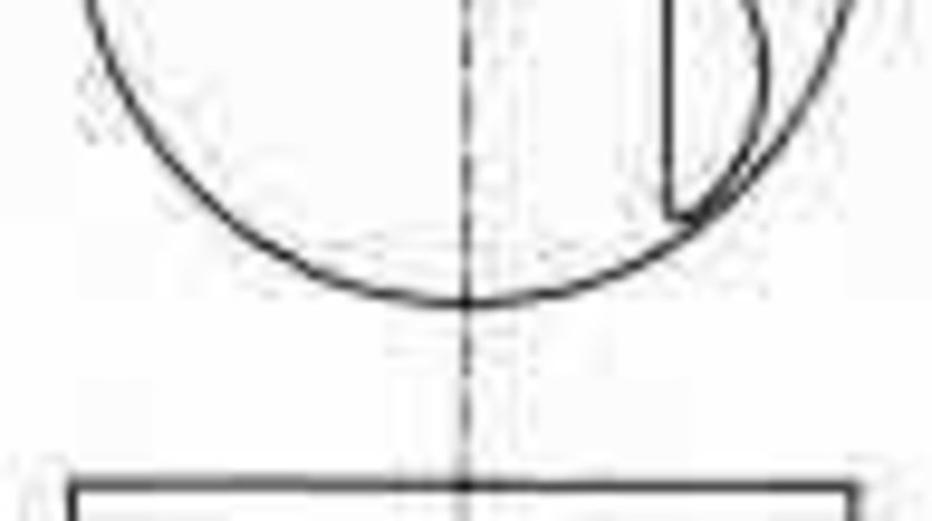 Piston VW GOLF III 1H1 NÜRAL 87-501800-40