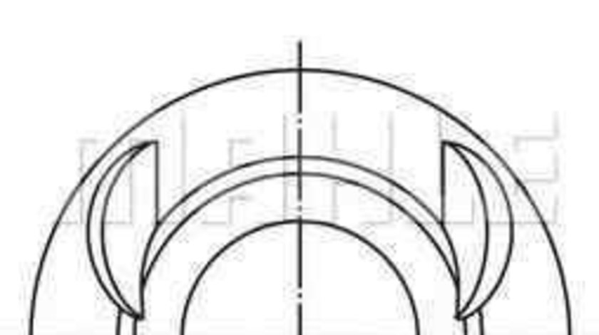 Piston VW GOLF IV (1J1) MAHLE ORIGINAL 028 03 00
