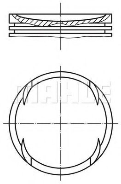 Piston VW LUPO (6X1, 6E1) (1998 - 2005) MAHLE ORIGINAL 030 89 02 piesa NOUA