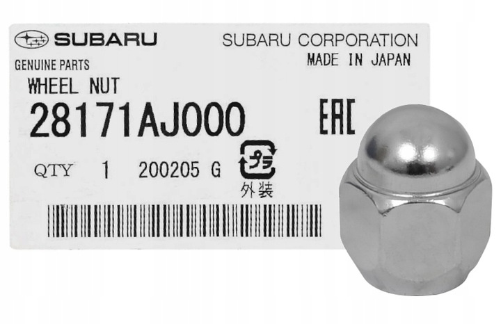 Piulita Roata Oe Subaru 28171AJ000