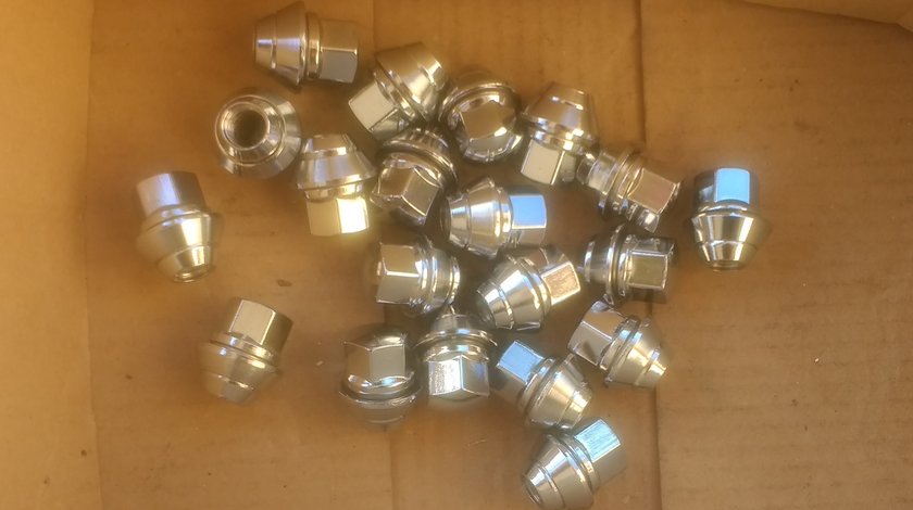 Piulite Ford Focus MK3 cu saiba rotativa -Cromate - pt jante Originale