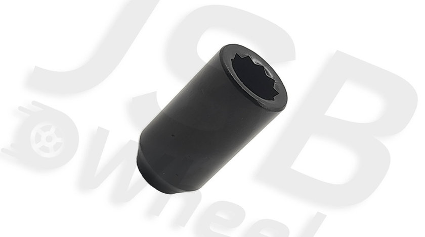 Piulite jante cap imbus noi negre 1/2" UNF pentru Jeep