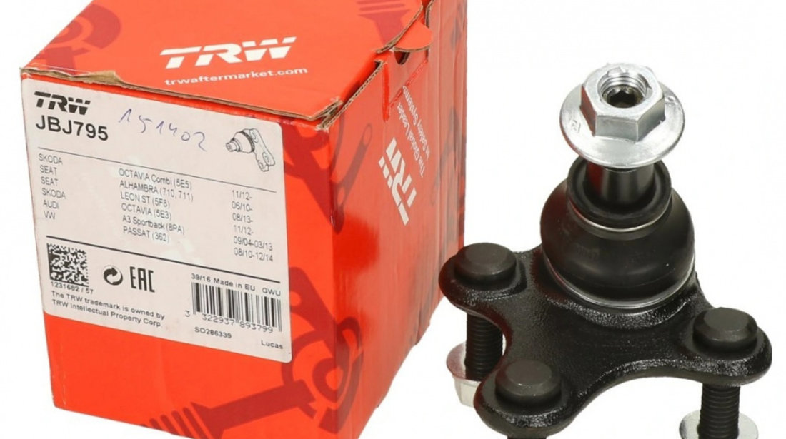 Pivot Dreapta Trw Audi A3 8P 2006-2013 JBJ795