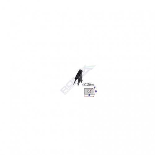 Placa Borne 2.8 Mm Set 25 Buc Romix C60102-RMX