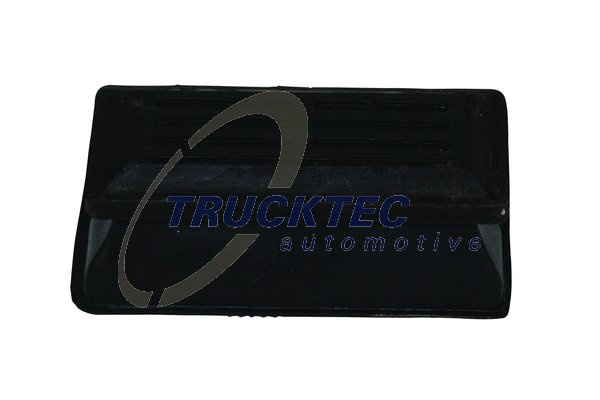 Placa frictiune, arc parabolic (0230406 TRUCKTEC) MERCEDES-BENZ