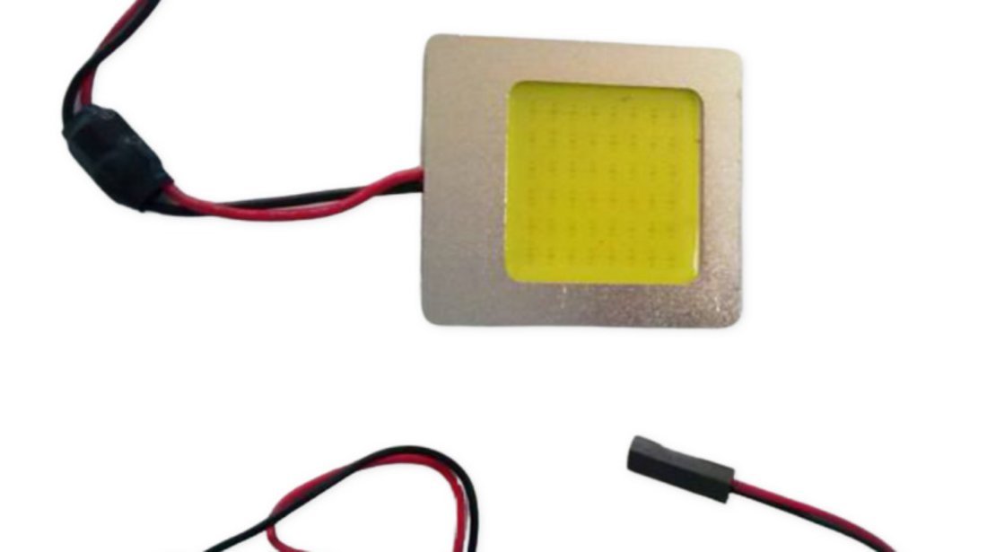 Placa Led Cob 5W Cu 2 Adaptoare T10 Sofit Si BA9S 12V TCT-2121