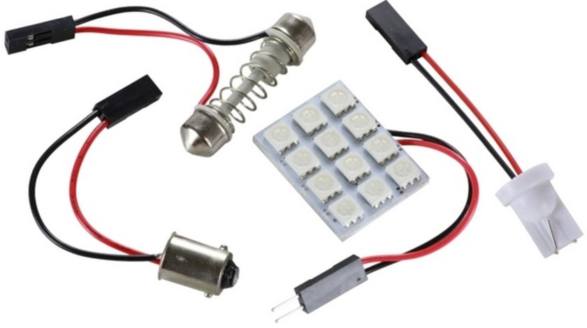 Placa LED SMD 5050 29*22mm 12V lumina albastra COD: PT7 VistaCar